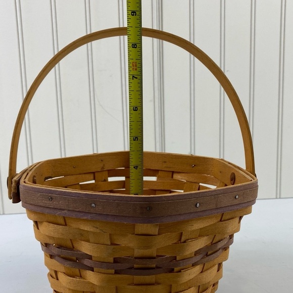 Longaberger 2000 Century Celebration Morning Glory‎ Basket - Picture 11 of 13